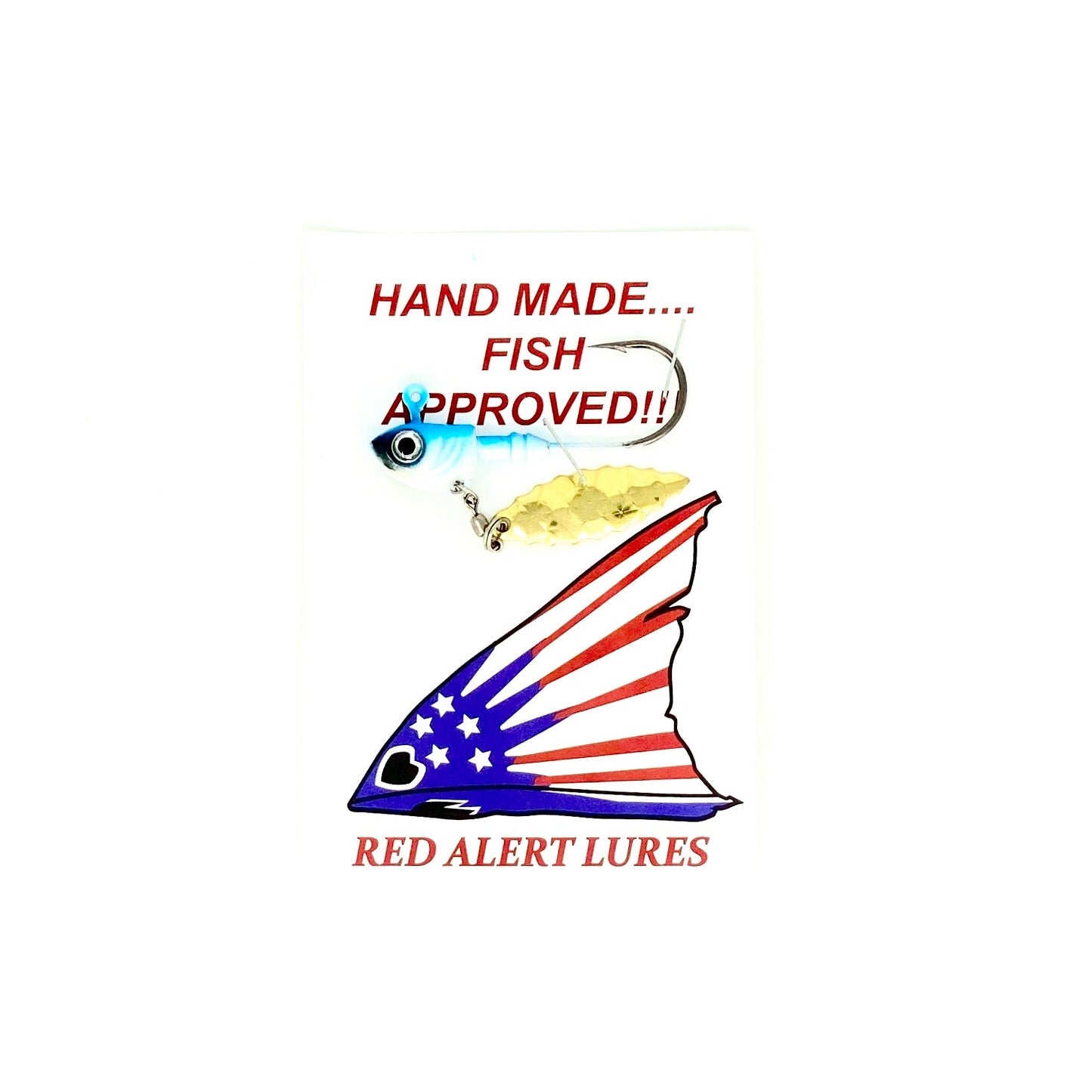 Red Alert Lures Kajun Kwivver Underspin