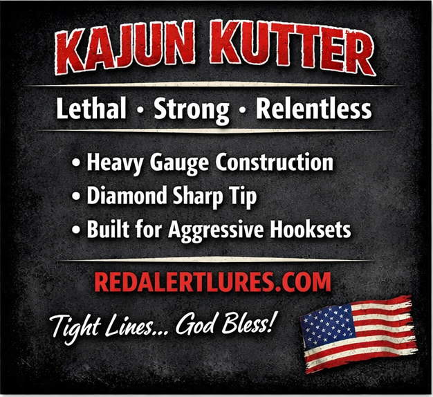 KAJUN KUTTER HOOKS--BAYOU BEAST