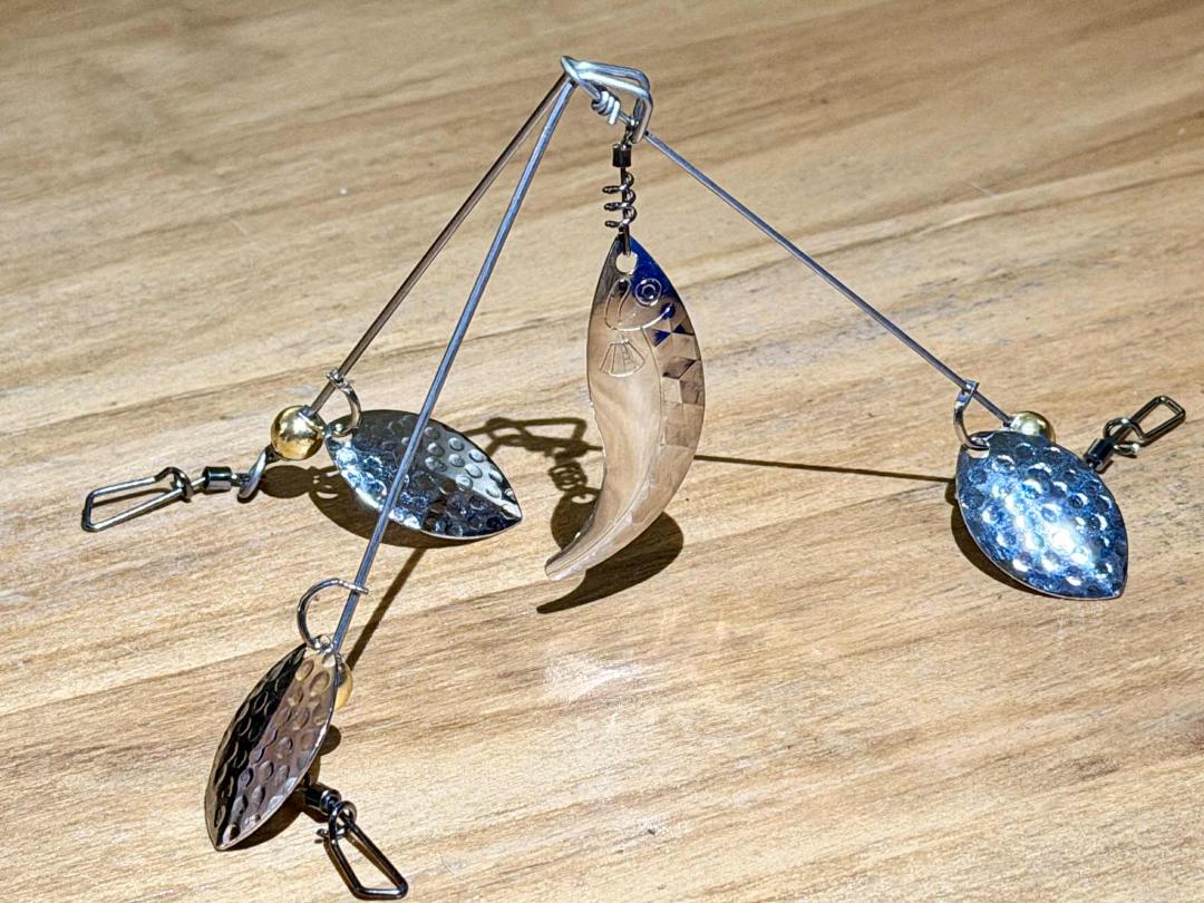 bass lures made in louisiana Brazalo Wee-Whacker Buzzbait drop shots Legacy Custom Tackle Hammer Shad