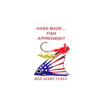 Red Alert Lures Kajun Kwivver Underspin